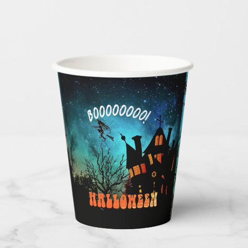 Halloween Party Dark Witch House Spooky  Paper Cups