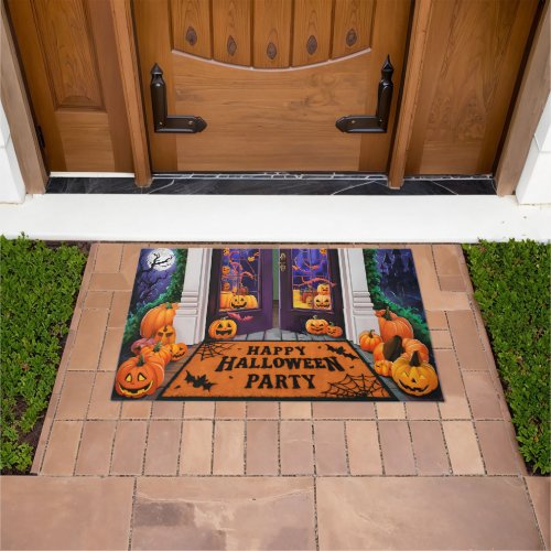 Halloween Party Doormat