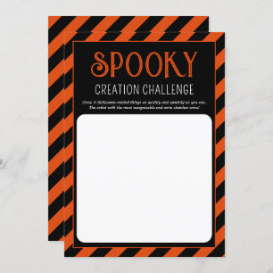 Halloween Party Drawing Game