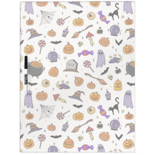 Halloween Party Dry Erase Board