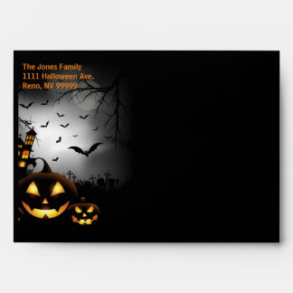 Halloween Party Envelope
