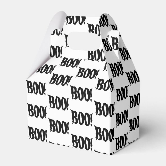 Halloween Party Favor Box (Front Side)