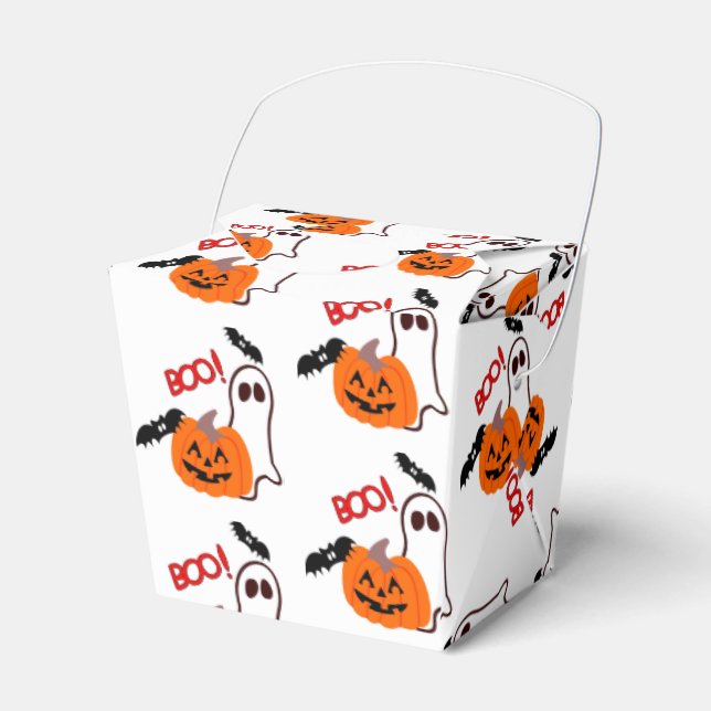 Halloween Party Favor Box (Front Side)