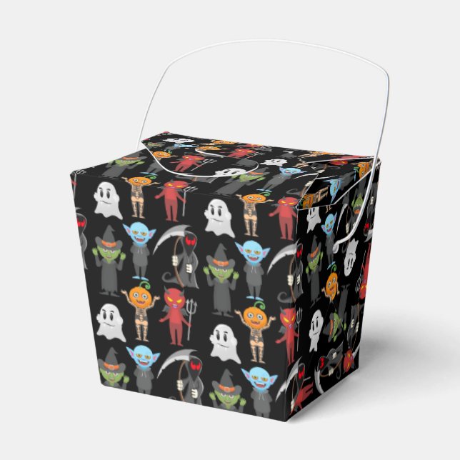 Halloween Party Favor Box (Front Side)