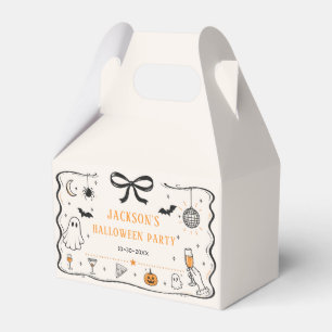 Halloween party favor boxes