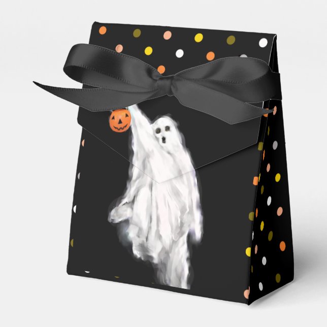 Halloween Party Favor Boxes (Front Side)