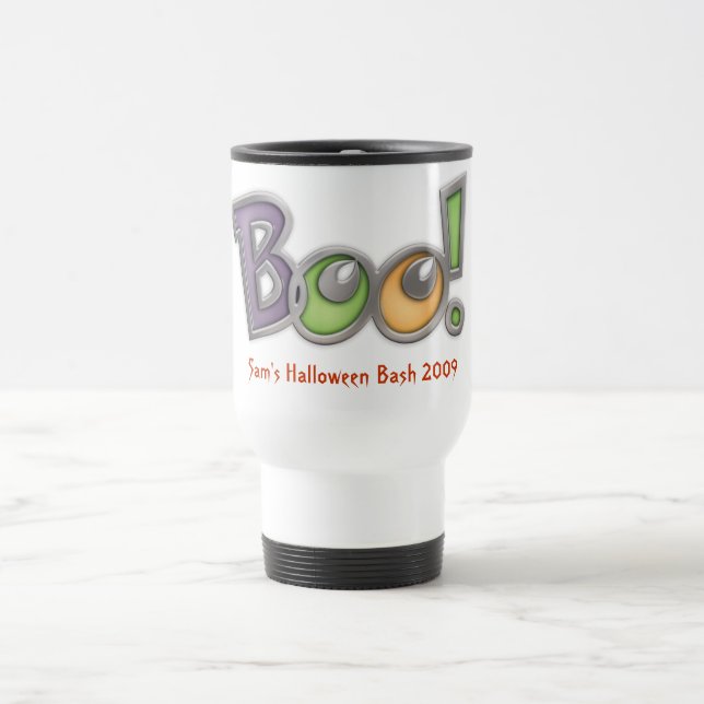 Halloween Party Favor Mug Template (Center)