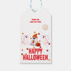 Halloween Party Favor Tag   Spooky Gift Label