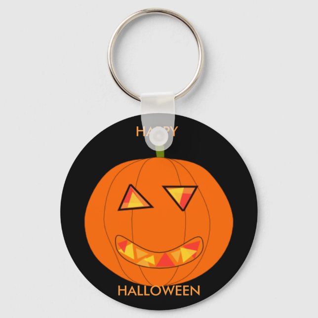 Halloween Party Favors and Invitations Keychain (Front)
