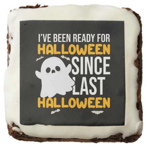 Halloween Party Favors Ghost Funny Dessert  Brownie