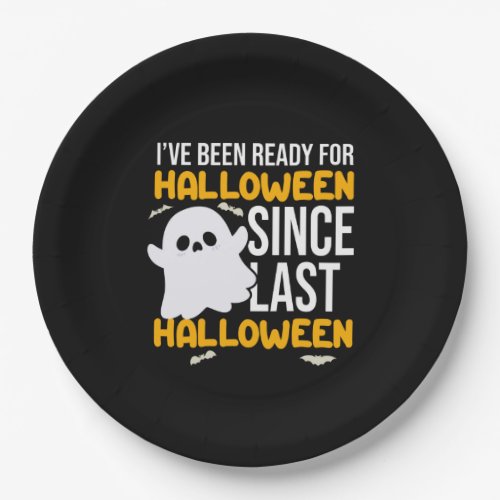 Halloween Party Favors Ghost Funny Dinnerware Paper Plates