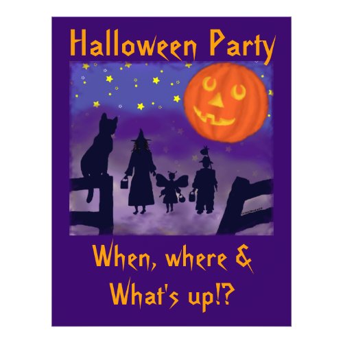 Halloween Party Flyer flyer