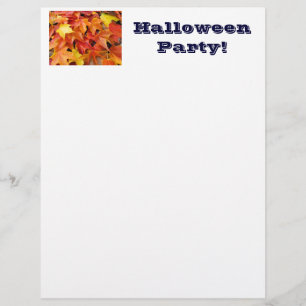 Halloween Party! Flyer paper Design Your Own