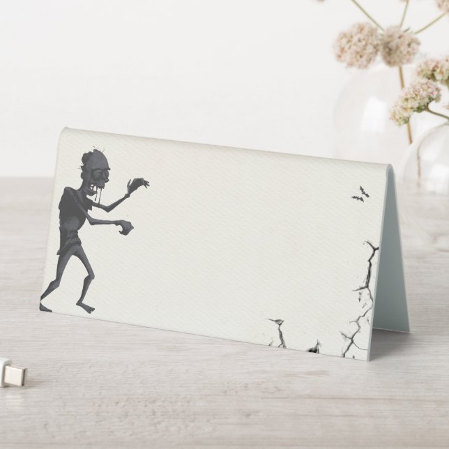 Halloween Party Food Tent Label Table Tent (In SItu (Table))