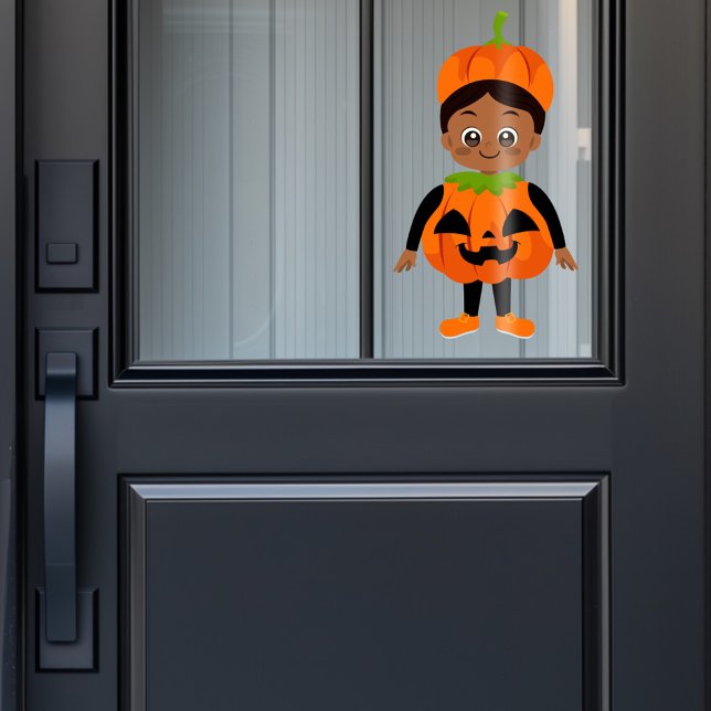 Halloween Party for Kids Pumpkin Window Cling (Creator Uploaded)