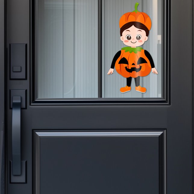 Halloween Party for Kids Pumpkin Window Cling (Creator Uploaded)