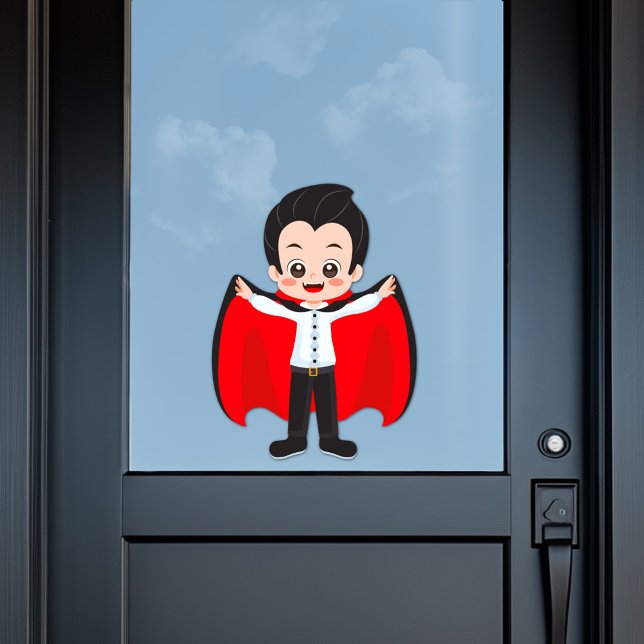 Halloween Party for Kids Vampire Window Cling (Creator Uploaded)
