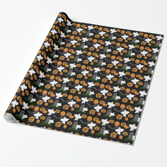 Halloween Party Fun Wrapping Paper