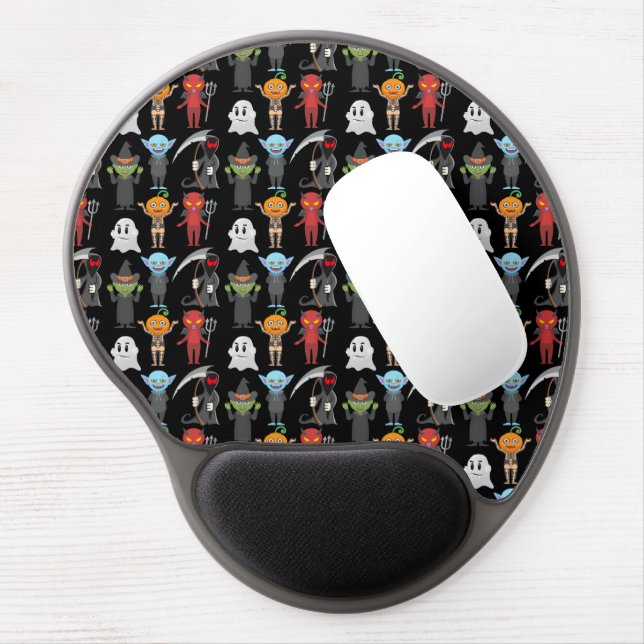 Halloween Party Gel Mouse Pad (Left Side)