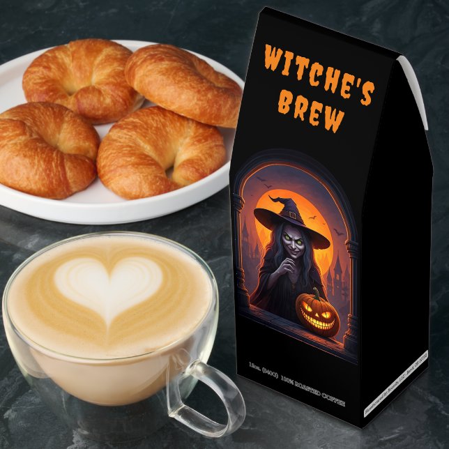 Halloween Party Gift — Witche's Brew Roasted Coffee (Breakfast)