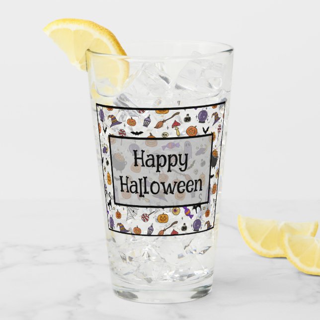 Halloween Party Glass (Front Ice)