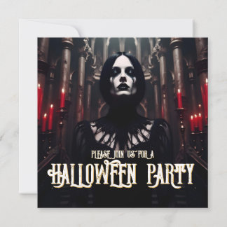 Halloween Party – Gothic Dark Invitation
