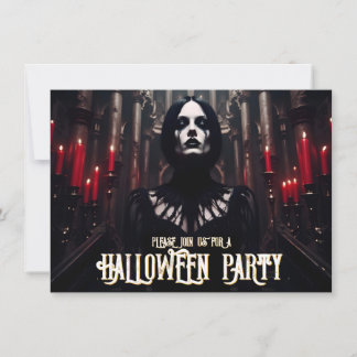 Halloween Party – Gothic Dark Invitation