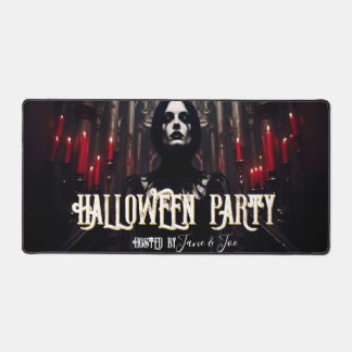 Halloween Party – Gothic Dark Invitation Desk Mat