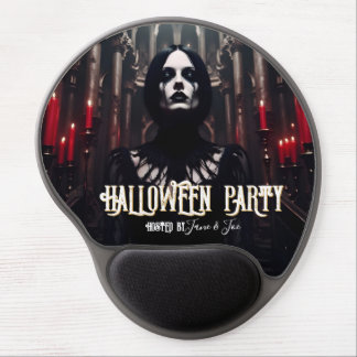 Halloween Party – Gothic Dark Invitation Gel Mouse Pad