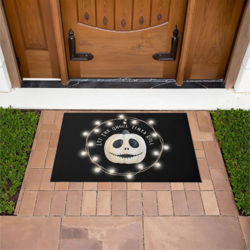 Halloween Party Gothic Pumpkin Face Doormat