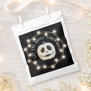 Halloween Party Gothic Pumpkin Face Favor Bag