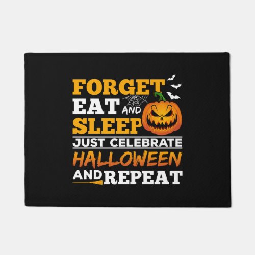 Halloween Party Halloween Celebrate Halloween Pump Doormat