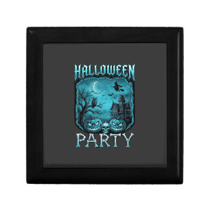 Halloween Party Haunted House Pumpkins Skull Witch Gift Box