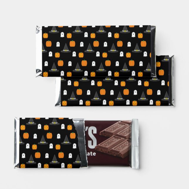 Halloween Party Hershey Bar Favors (Front)