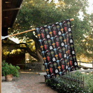 Halloween Party House Flag