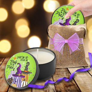 Halloween Party in the Patch Mini Candle in a Tin Favors