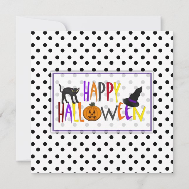 Halloween Party Invitation (Front)