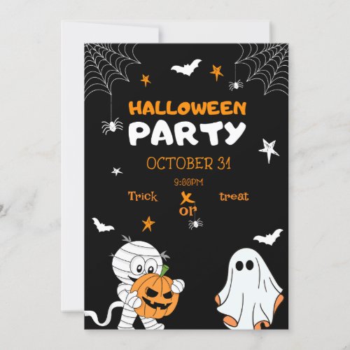 halloween party Invitation