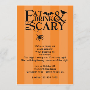 Halloween Party Invitation
