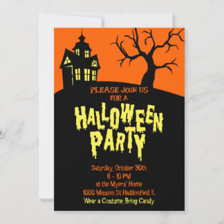 Halloween Party Invitation