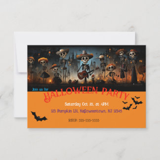 Halloween party invitation