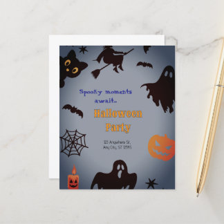 Halloween party invitation