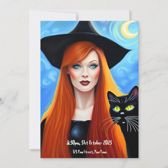 Halloween Party Invitation (Front)