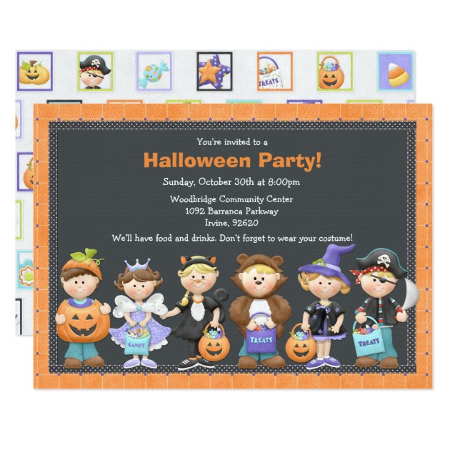 Halloween Party Invitation