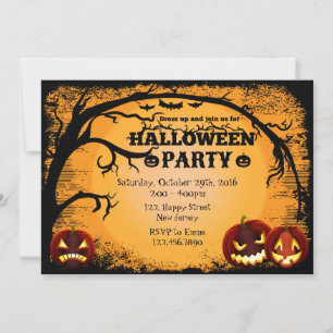 Halloween Party Invitation
