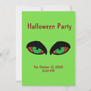 Halloween Party Invitation