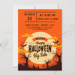 Halloween Party Invitation
