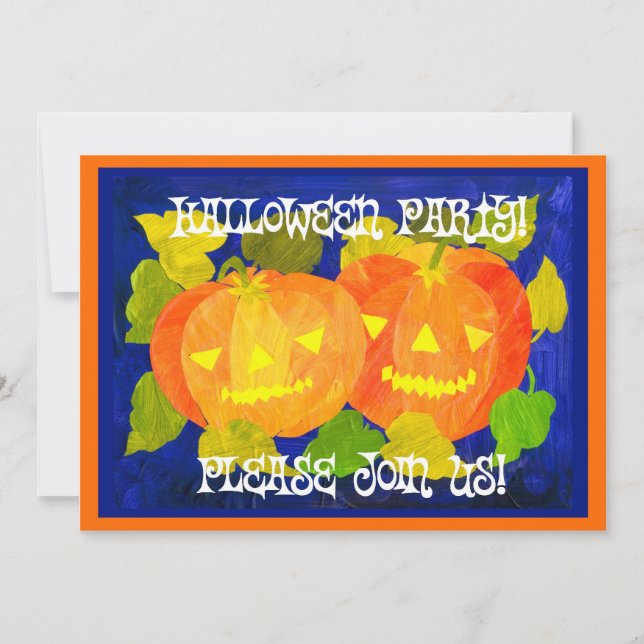 Halloween Party Invitation (Front)