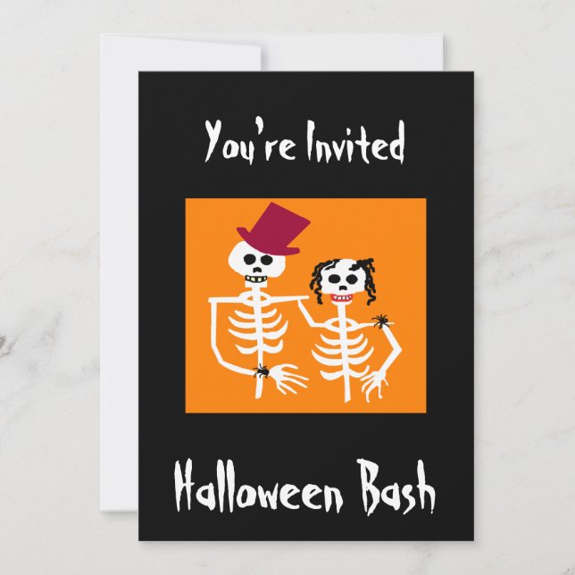 Halloween Party Invitation (Front)