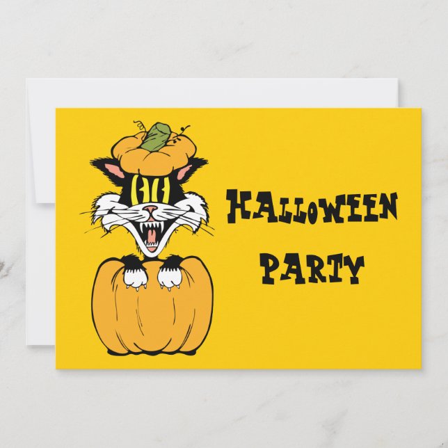 Halloween Party Invitation (Front)